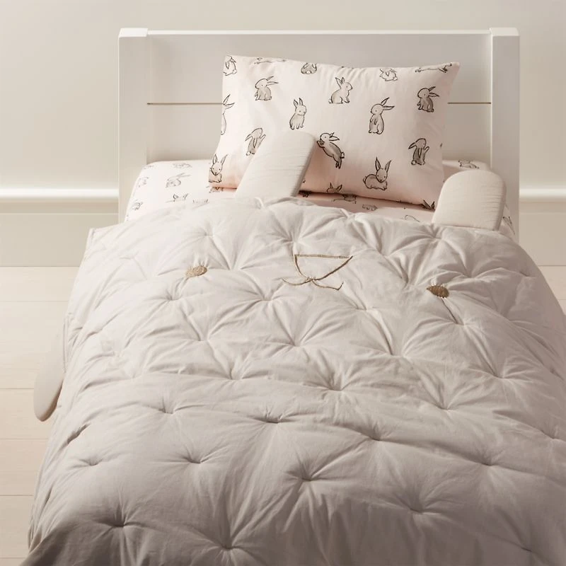 Organic Bunny Toddler Sheet Set