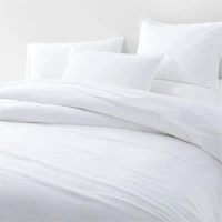 Aire Organic Cotton White Full/Queen Duvet Cover