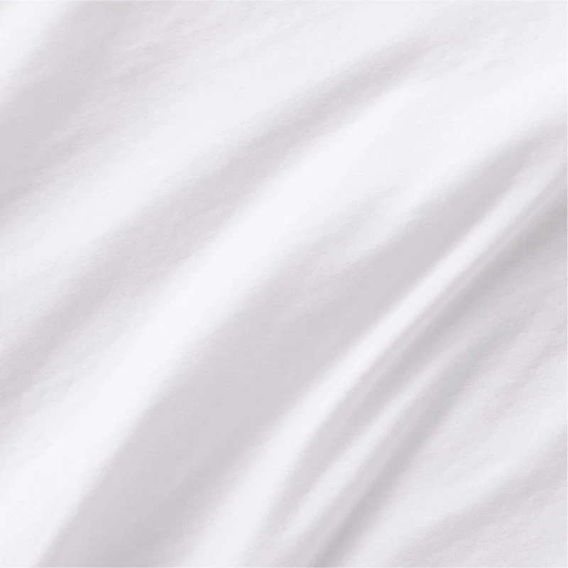 Aire Organic Cotton White Full Bed Sheet Set