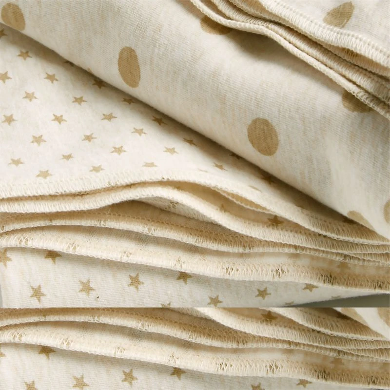 Baby's First Natural Organic Jersey Baby Swaddle Blankets, Set of 2