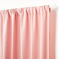 Ori Pink Cotton Window Curtain Panel 44"x63"