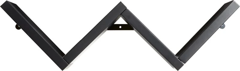 Origami Black Wall Shelf