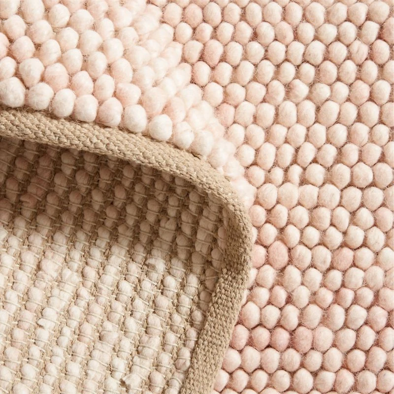 Orlian Wool Elegant Pink Kids 12"x18" Rug Swatch