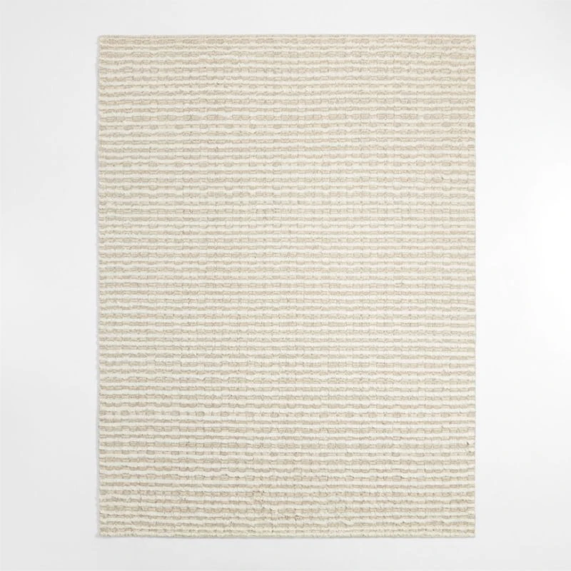 Oslo Wool Beige Area Rug 10'x14'