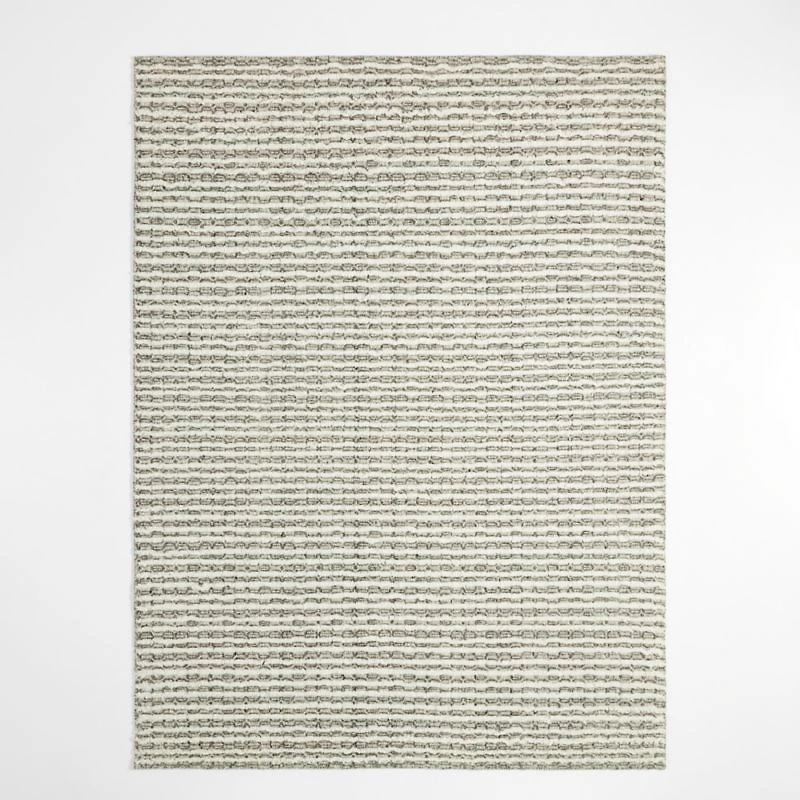 Oslo Wool Dark Grey Area Rug 10'x14'