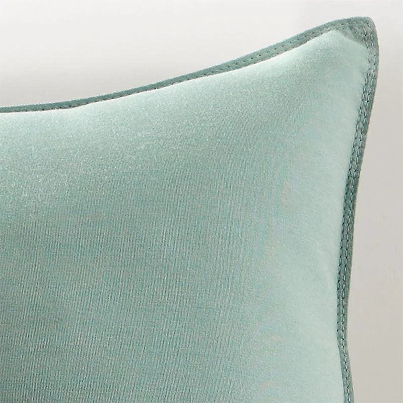 Sunbrella ® Spa Blue 20"x20" Outdoor Pillow