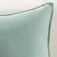 Sunbrella ® Spa Blue 20"x20" Outdoor Pillow