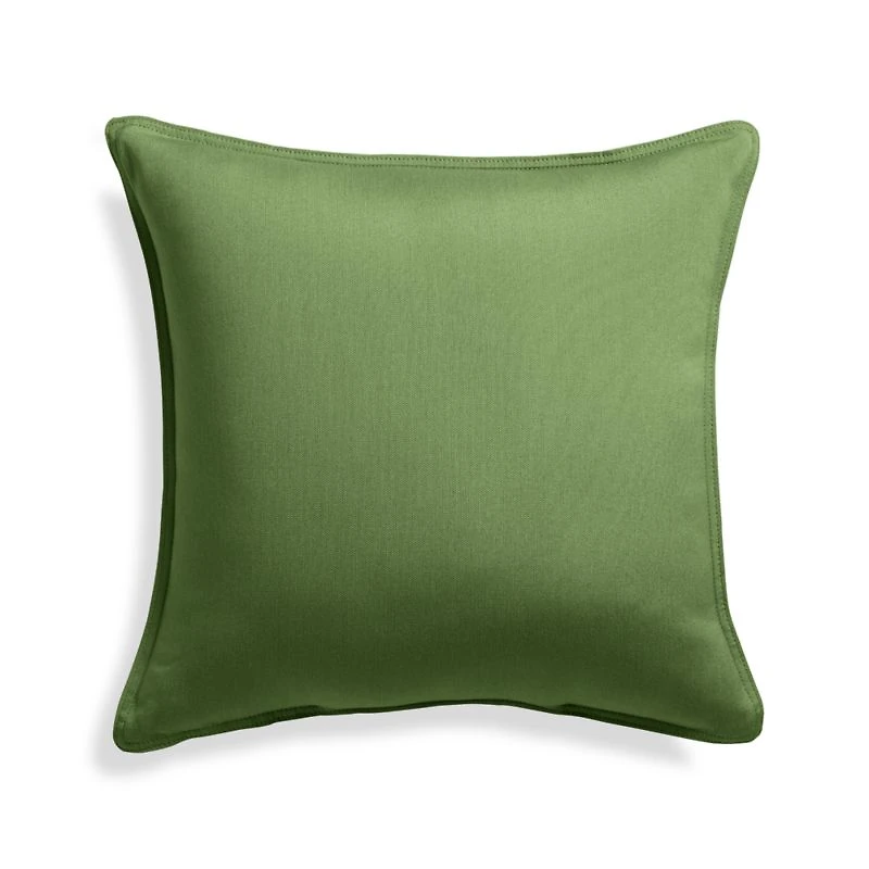 Sunbrella ® Spectrum Cilantro Green 20"x20" Outdoor Pillow