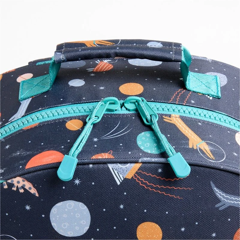 Outer Space Party Kids Backpack with Side Pockets