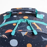 Outer Space Party Kids Backpack with Side Pockets