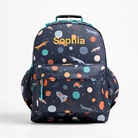 Outer Space Party Kids Backpack with Side Pockets