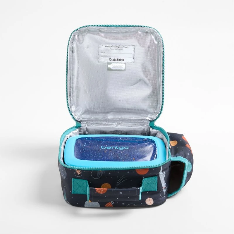 Outer Space Party Soft Insulated Kids Lunch Box