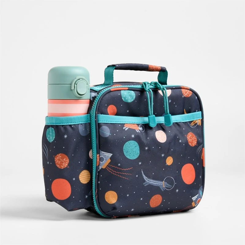 Outer Space Party Soft Insulated Kids Lunch Box