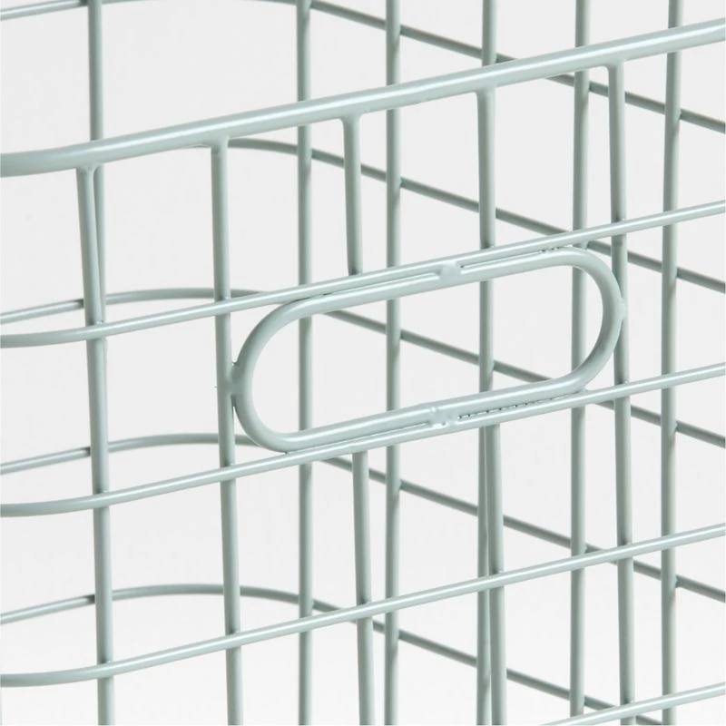 Outline Wire Metal Storage Bin with Handles