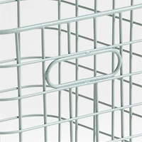 Outline Wire Metal Storage Bin with Handles