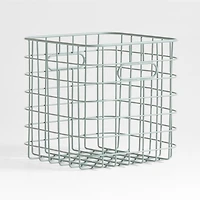 Outline Wire Metal Storage Bin with Handles