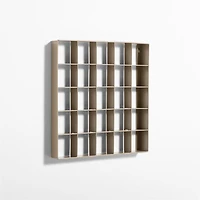 Outline Clay Brown Metal Toy Display Kids Wall Shelf