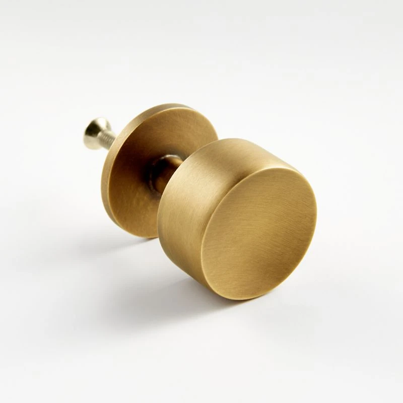 Oval 4" Antique Brass Bar Pull