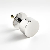 Oval 3" Polished Nickel Bar Pull