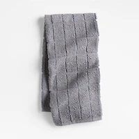Oversized Recycled Cotton Blend Grey Utility Kitchen Towel