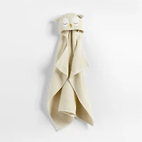 Owl Organic Hooded Baby Towel