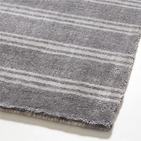 Oxford Performance Handwoven Carbon Grey Area Rug 10'x14'