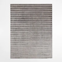 Oxford Performance Handwoven Carbon Grey Area Rug 10'x14'