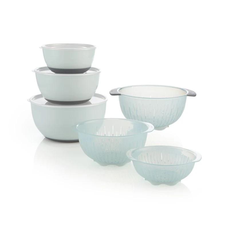 OXO ® 9-Piece Nesting Bowls, Colanders and Lids Set