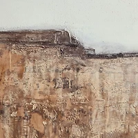 "Petra Falls" by Paul Meyer 40"x40" Framed Wall Art Print