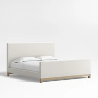 Pacific Ivory Upholstered King Bed
