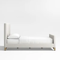 Pacific Ivory Upholstered King Bed