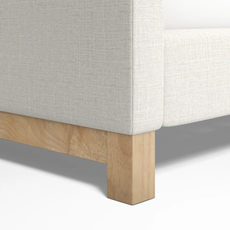 Pacific Ivory Upholstered King Bed