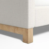 Pacific Ivory Upholstered King Bed