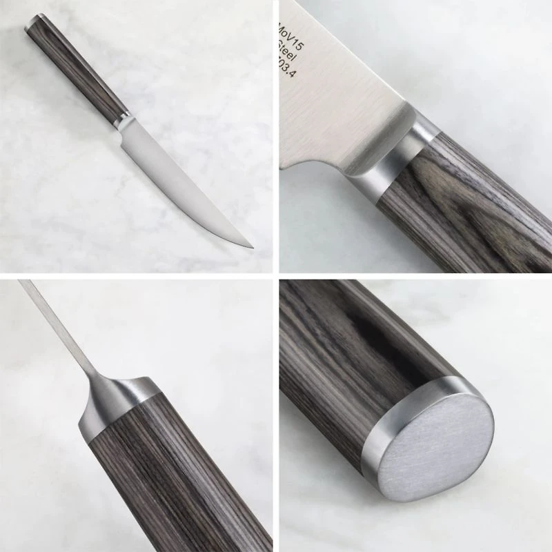 Cangshan ® 4-Piece Pakkawood Steak Knife Set in Presentation Box