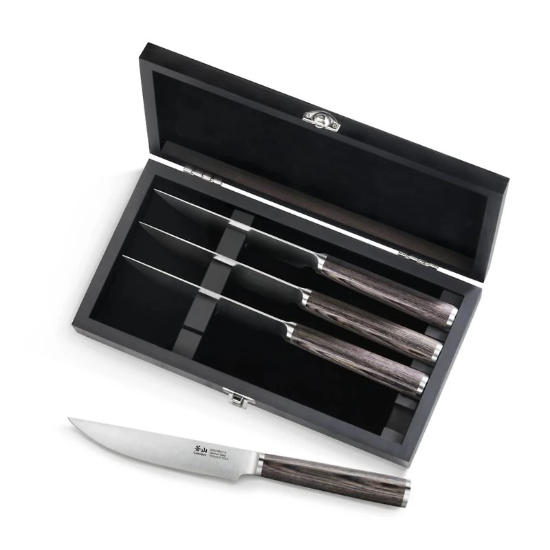Cangshan ® 4-Piece Pakkawood Steak Knife Set in Presentation Box
