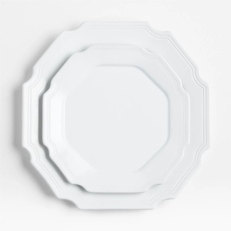 Palermo Octagon Stoneware Dinner Plate