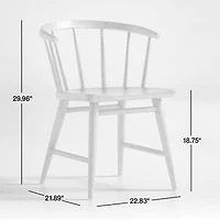 Pali Natural Wood Dining Chair