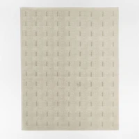 Palma Wool Hand-Knotted Ivory Area Rug 9'x12'