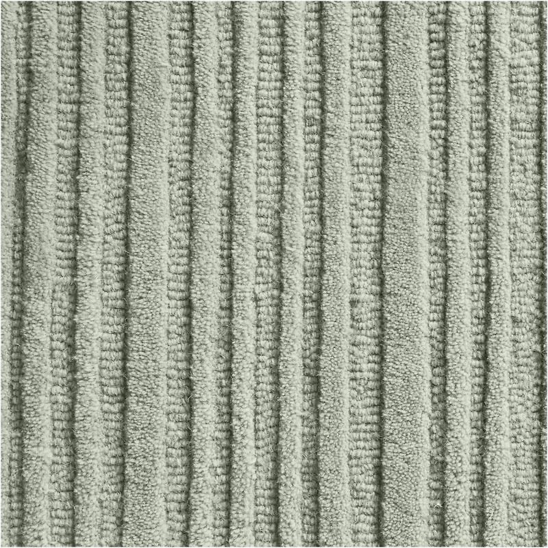 Paloma Textured Stripe Pine Green Kids Wool Area Rug 8'x10'