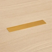 Paradox 89" Natural Oak Dining Table
