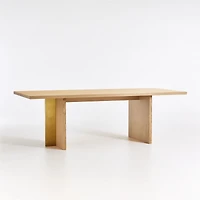 Paradox 89" Natural Oak Dining Table