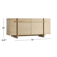 Paradox Natural Oak Sideboard