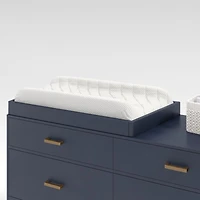 Navy Blue Wood Baby Changing Table Topper