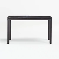 Parsons Black Marble Top/Dark Steel Base 48x16 Console Table