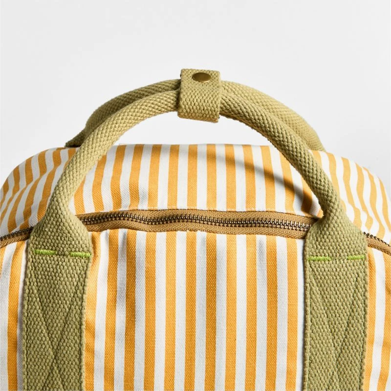 Pathfinder Large Gold Stripe Kids Cotton Backpack