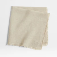 Pepa Natural Fringe Dinner Napkin by Eric Adjepong