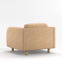 Pershing Curved Arm Chair