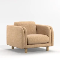 Pershing Curved Arm Chair