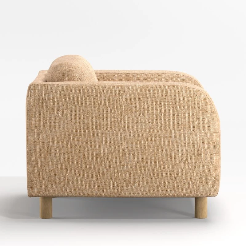 Pershing Curved Arm Chair