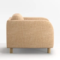Pershing Curved Arm Chair